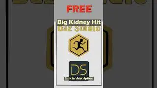 Big Kidney Hit. Free Mixamo animation for Daz Studio's Genesis 9.
