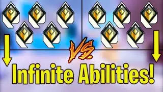 Valorant: 5 Radiant VS 5 Radiant, BUT Everyone has INFINITE ABILITIES!