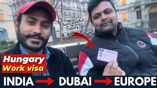 Hungary Work permit 2024 | How To Get Hungary Open Work Permit | Hungary visa! Indians in Hungary