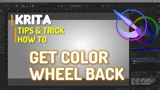 Krita How To Get Color Wheel Back