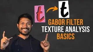 Computer Vision - Gabor Filter Basics for Texture Analysis