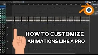 How to edit mixamo animations like a PRO in #blender #3d