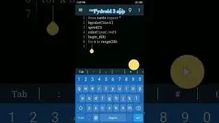 turtle graphics design | pydroid 3 app