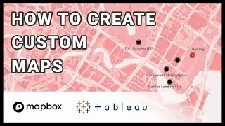 How to create a custom Mapbox map and use in a Tableau dashboard