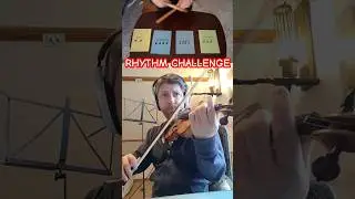 RHYTHM CHALLENGE on VIOLIN #rhythmchallenges #violin #rhythmgame