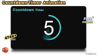 10.Countdown Timer Animation 5s PowerPoint | Timer Countdown