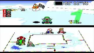 SUPER MARIO KART (SNES) STAR CUP 50CC 8-31-24 #gaming #snes #nintendo #supermariokart #kartracing