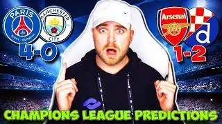 *NEW* CHAMPIONS LEAGUE 2024/25 MATCHDAY/GAMEWEEK 7 PREDICTIONS | PSG VS MAN CITY & MORE!