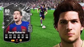 89 SHOWDOWN SERGI ROBERTO SBC PLAYER REVIEW | EA FC 24 ULTIMATE TEAM