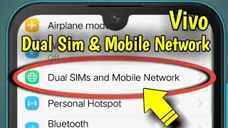 All Vivo Mobile Phone Dual Sim Setting | 4G Enable On Jio Sim 1 And Sim 2