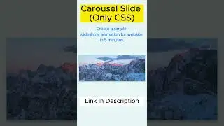 Pure CSS Slideshow with Fade Effect