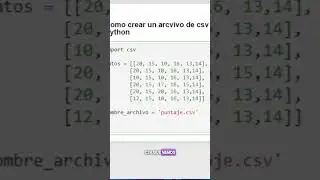 Yoha, GPS de Unicorn, preparó este tutorial donde explica cómo crear datos para practicar en Python✨