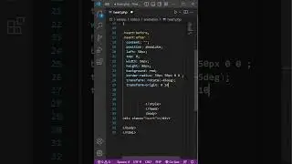 Heart Symbol || HTML CSS || Pure CSS Heart Symbol