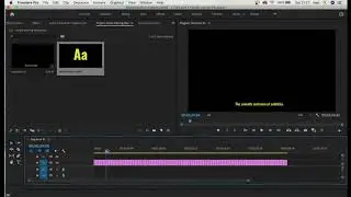 How To CHANGE FONT of ALL SUBTITLES At Once in Premiere Pro