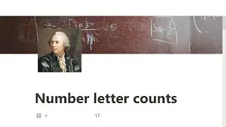 017 - Number letter counts - Project Euler Challenge - JavaScript freeCodeCamp