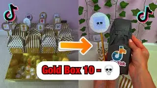 TikTok Mystery GOLD Boxes - Box 10!💀 *ASMR* 