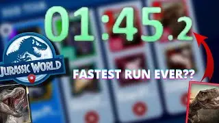 DID I JUST COMPLETE THE WORLDS FASTEST RAID SPEEDRUN?? (Jurassic World Alive)