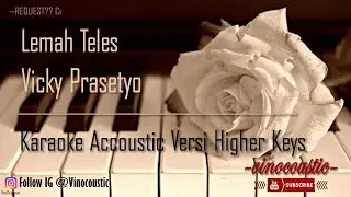Vicky Prasetyo - Lemah Teles Karaoke Piano Versi Higher Keys