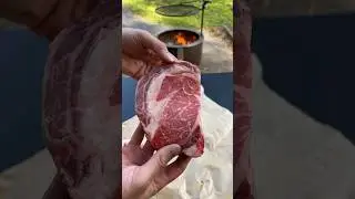 Prime Ribeyes and Sweet Corn. Live-Fire cooking