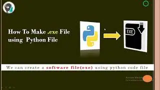 How to convert python file into exe file | py to exe file | #pytoexe