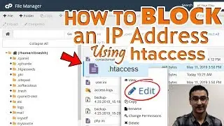 How to Block an IP Address using htaccess rule? Easy method☑️