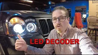 2010 Jeep Grand Cherokee LED Headlights Anti Flicker