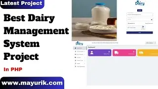 Dairy management system project in php | milk collection  management system | Source Code & Projects