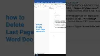 How to Delete Last Page of Word Document