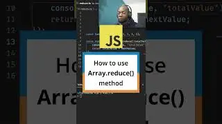 How to use the array reduce method in Javascript