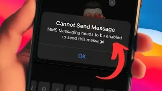 Cannot send message mms messaging needs to be enabled to send this message | iPhone | Mac | iOS 17