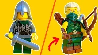 How to build cool LEGO minifigures?