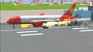 CRASH LANDING: Airplane Class Disaster!" "PLANE CRASH CHAOS: Students' WorstNightmare