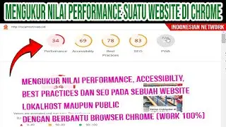 CARA MENGUKUR NILAI PERFORMANCE ACCESSIBILTY BEST PRACTICES DAN SEO PADA SEBUAH WEBSITE LOKALHOST