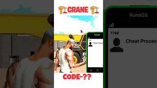 Crane Cheat code in indian bike driving 3d || indian bike driving 3d new update|| #shorts