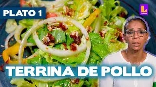 Plato 1: Terrina de pollo, champiñones y alcachofas | El Gran Chef Famosos