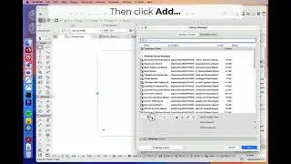 Ci Tools for Archicad 28 - Loading the Libraries