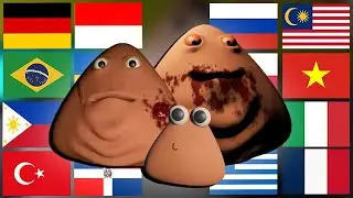 Pou in different languages meme