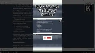 Make A Bootable USB Drive of 