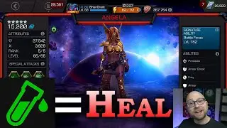 Angela + Poison Mastery = Free Healing | Marvel Contest of Champions