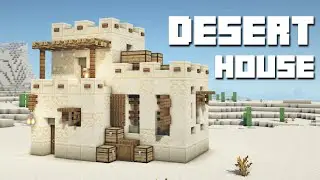 Minecraft - Desert House Tutorial (How to Build)