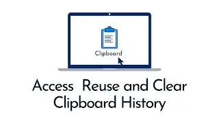 Clipboard history on windows 10 or 11  || Tutorial24