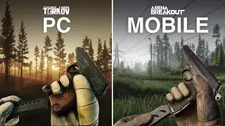 Arena Breakout (English) VS Escape From Tarkov | Weapons Food Drinks and Healing Comparison