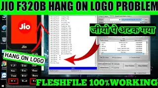 Jio F320b Flashing Miracle Box||Jio F320b Hang on Logo Problem New Jio Phone Fleshing Miracle 2.82