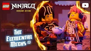 LEGO NINJAGO Dragons Rising| The Elemental Mechs | A Pain in the Mech! | E3