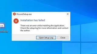 Discord : Installation Has Failed Error