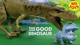 Disney The Good Dinosaur Sam Figure  Pixar Unboxing, Review By WD Toys