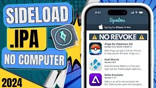 Unlimited Sideload IPA Without Computer & Revokes: Signulous