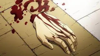 Kira cuts his hand Uncensored Version