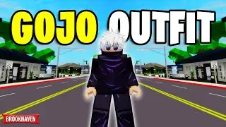 NEW!! GOJO OUTFIT in Brookhaven RP Codes/ID (2024) - Roblox