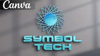 Create Teardrop💧Shape & Make Symbol 3D Logo - Canva & Photopea